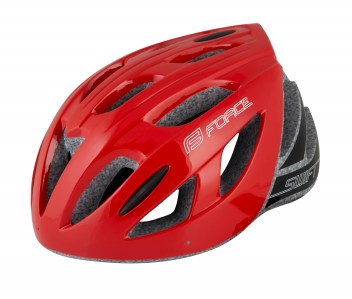 902899-Fahrradhelm FORCE SWIFT, red 28eur